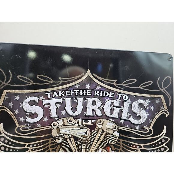 Take a ride to STURGIS BLACK HILLS RALLY South Dakota • 15x12 Metal Sign [U] - Picture 3 of 9